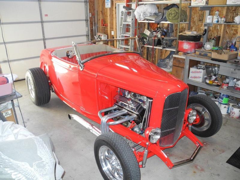1932 Ford ROADSTER Convertible Red for Sale
</span>
