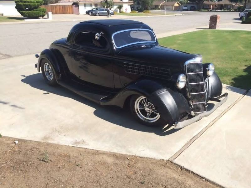 1935 Ford Coupe 3 window Black for Sale
</span>
