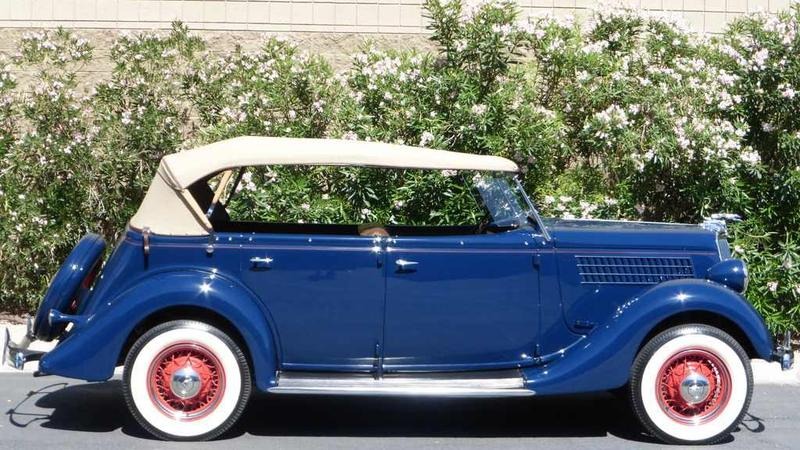 1935 Ford Phaeton Blue V8 for Sale
</span>