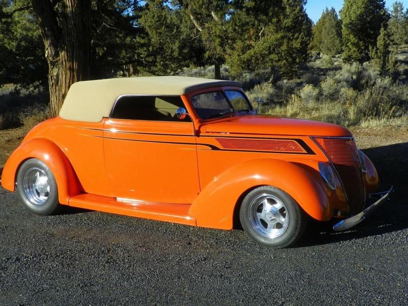 1937 Ford Cabriolet Classic Convertible Hot Rod for Sale
</span>