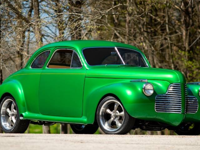 1940 Buick Custom Coupe 350 CI V-8 engine Synergy Green for Sale
</span>