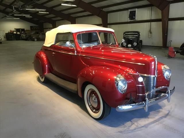 1940 Ford Deluxe Red for Sale