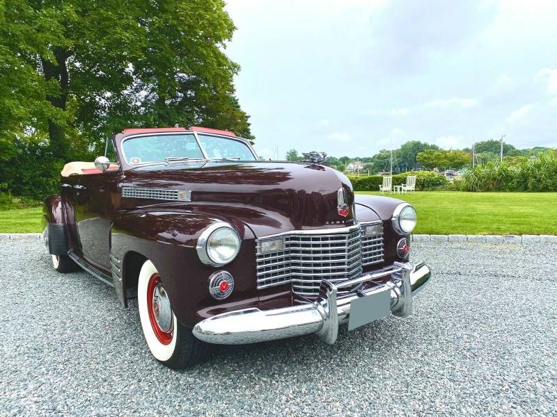 1941 Cadillac 62 Series Convertible Red RWD Manual 4DR for Sale
</span>