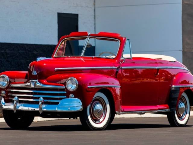 1947 Ford Deluxe Convertible 239 CI flathead V-8 engine for Sale
</span>