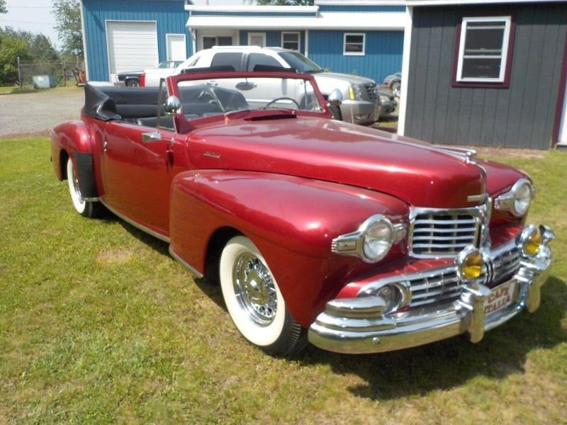 1947 Lincoln Continental Burgundy for Sale
</span>