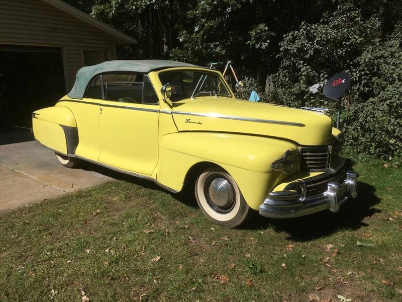1948 Lincoln Continental V 12 Roadster for Sale
</span>