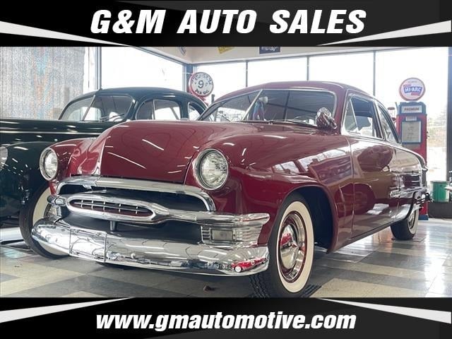 1950 Ford Custom Red, 38K miles for Sale