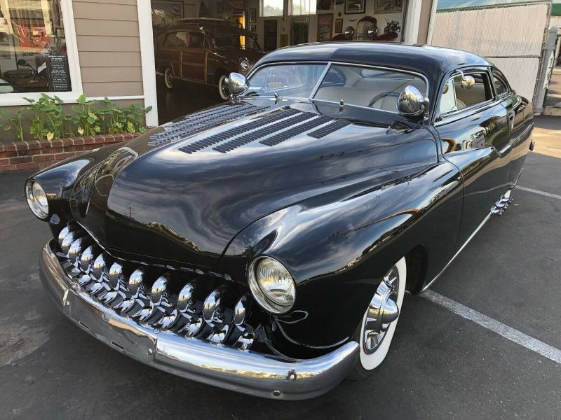 1950 Mercury Coupe Lead Sled Black Chevy 350 V8 Automatic for Sale
</span>