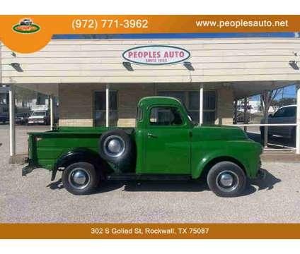 1952 Dodge Pickup Reg Cab for sale