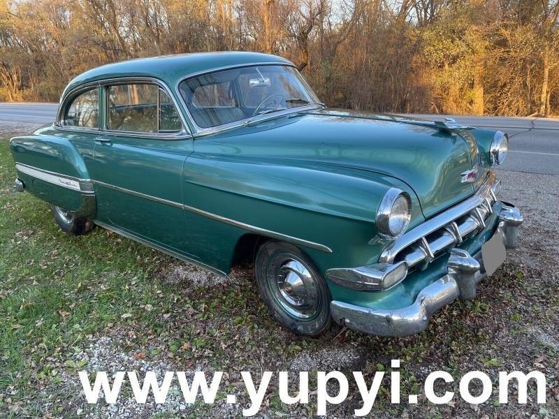 1954 Chevrolet Bel Air Coupe Green RWD Automatic 235ci for Sale