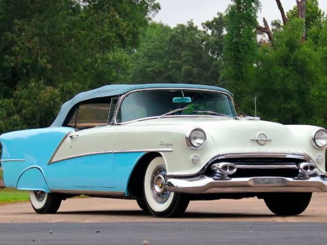 1954 Oldsmobile 98 Convertible 324 CI Oldsmobile Rocket V-8 engine for Sale
</span>