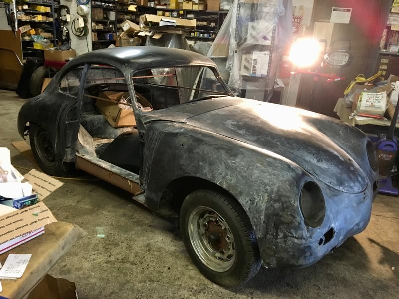 1954 Porsche 356 Pre-A Reutter Coupe Project for Sale
</span>