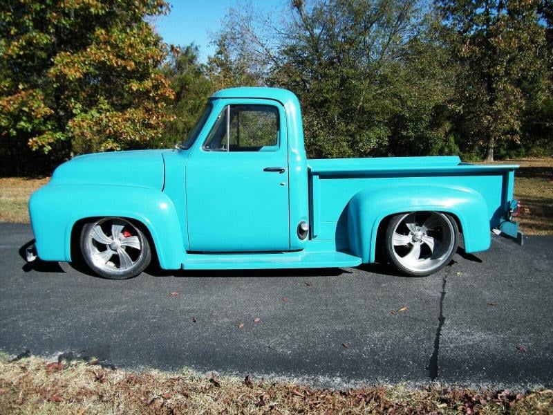 1955 Ford F-100 1955 FORD CUSTOM CLASSIC HOT ROD PICKUP for Sale
</span>