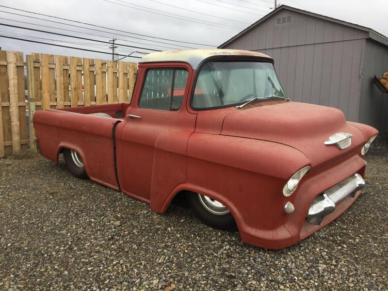 1956 Chevrolet Cameo Pickup Custom Hot Rod Body for Sale
</span>