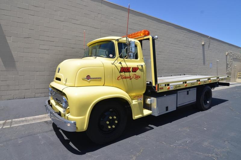 1956 Ford C-600 COE Rollback Hauler for Sale
</span>