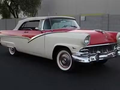 1956 Ford Fairlane Red Sunliner Automatic for Sale