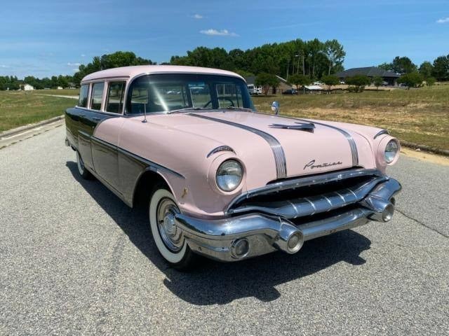 1956 Pontiac Chieftain Station Wagon Rare 3rd row for Sale
</span>
