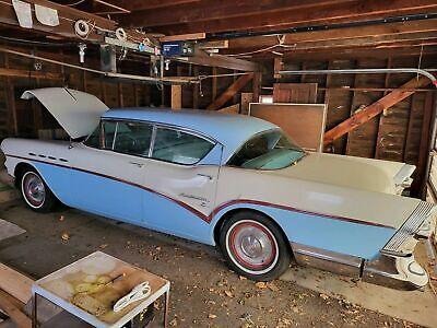 1957 Buick Roadmaster 75 1957 Buick Roadmaster Sedan Blue for Sale
</span>