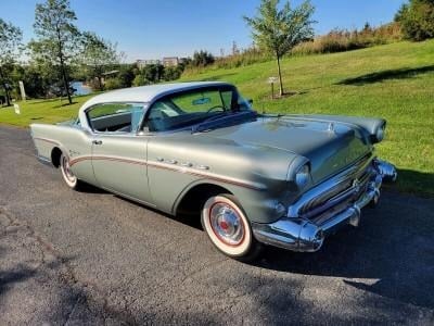 1957 Buick Roadmaster RWD Grey 364 cui Nailhead for Sale