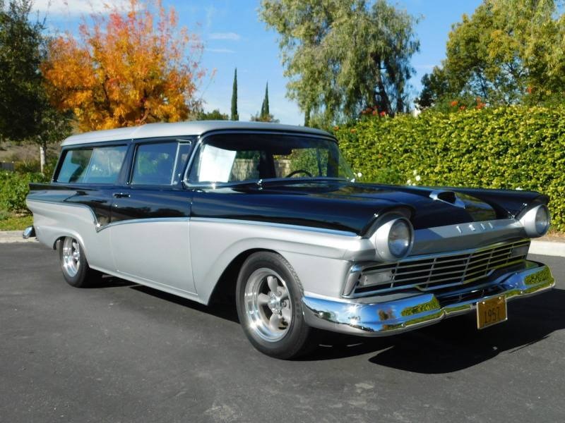 1957 Ford DEL RIO STATION WAGON Black for Sale
</span>
