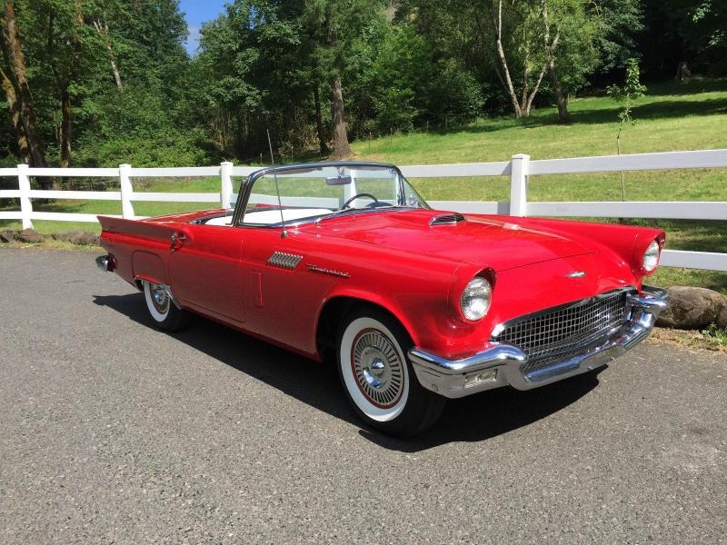 1957 Ford Thunderbird Convertible Manual Trans for Sale
</span>