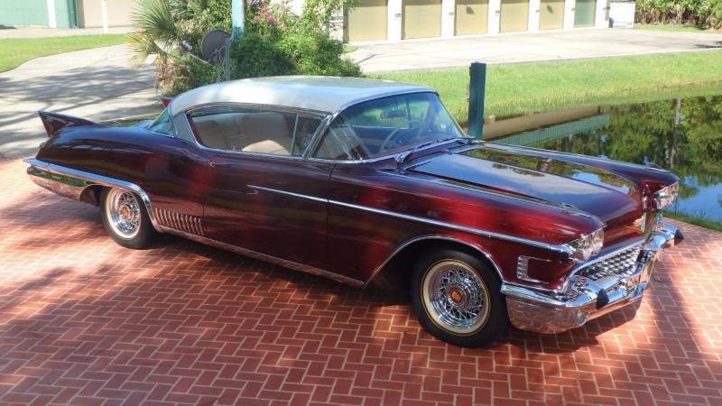 1958 Cadillac Eldorado Burgundy for Sale
</span>
