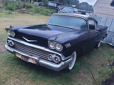 1958 Chevrolet Impala 1958 Chevrolet Impala Coupe Black RWD for Sale
</span>