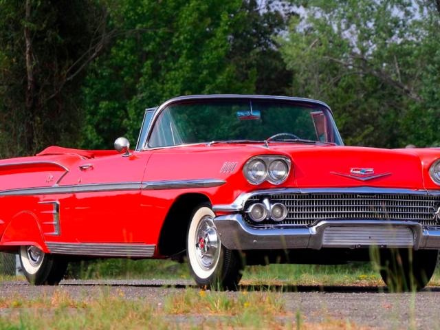 1958 Chevrolet Impala Convertible 348 CI Tri-Power engine for Sale
</span>