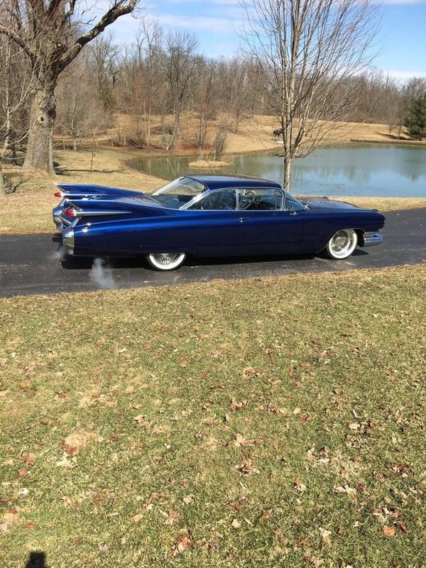 1959 Cadillac Coupe De Ville Blue for Sale
</span>