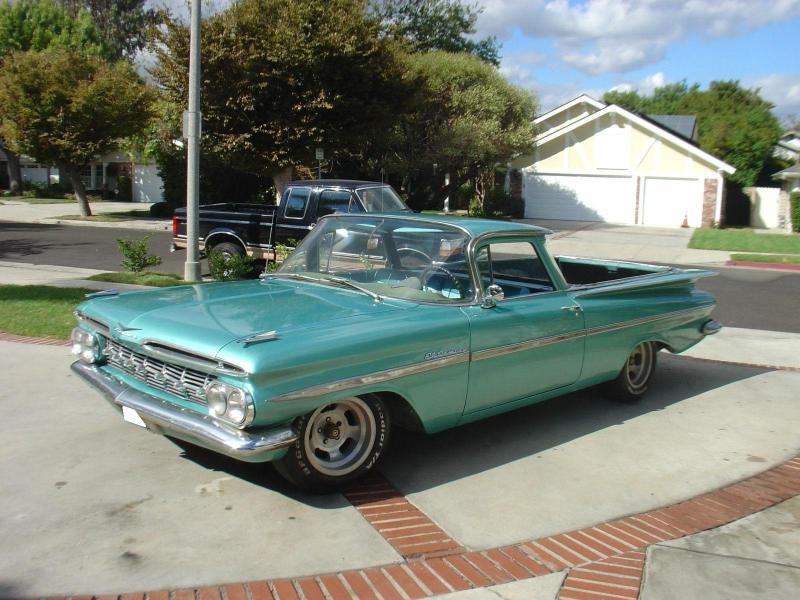 1959 Chevrolet El Camino Coupe Aqua for Sale
</span>
