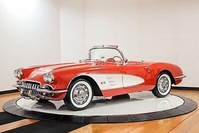 1959 Corvette 1959 Chevrolet Corvette Roman Red with White for Sale
</span>