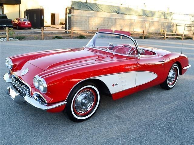 1960 Chevrolet Corvette Convertible Roman Red for Sale
</span>