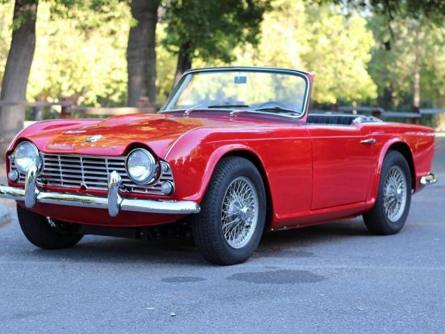 1962 Triumph TR4 Convertible Signal Red for Sale
</span>