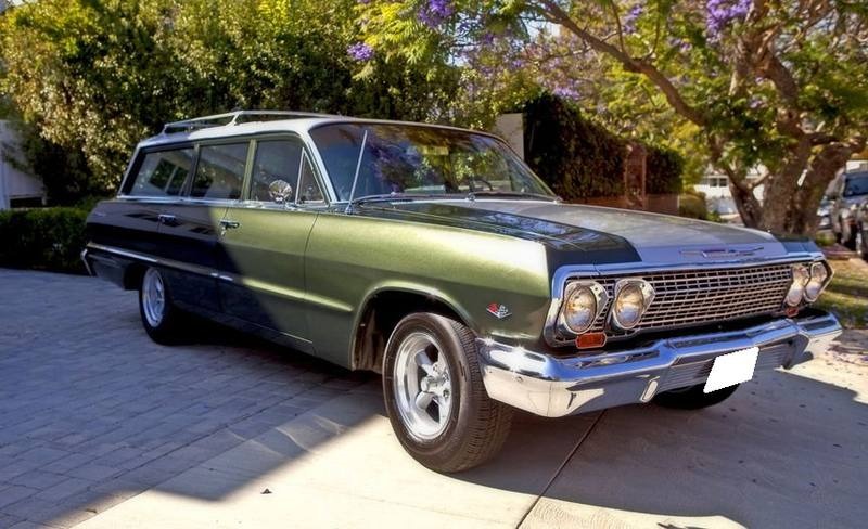 1963 Chevrolet Bel Air 150 210 station wagon for Sale
</span>
