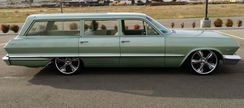 1963 Chevrolet Bel Air Base Wagon 4-Door 4.6L for Sale
</span>