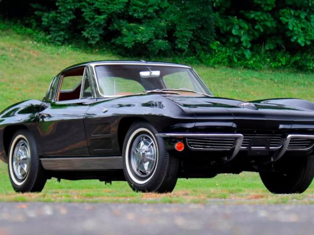 1963 Chevrolet Corvette Split Window Coupe V-8 Tuxedo Black for Sale
</span>