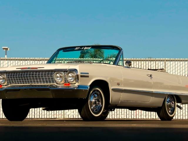 1963 Chevrolet Impala SS Convertible 327 CI V-8 engine for Sale
</span>