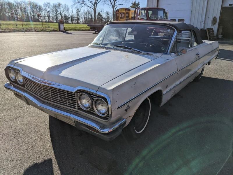 1964 Chevrolet Impala Convertible found sitting in garage for Sale
</span>