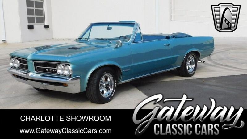 1964 Pontiac GTO Convertible Aquamarine (P-2) 1964 Pontiac for Sale
</span>