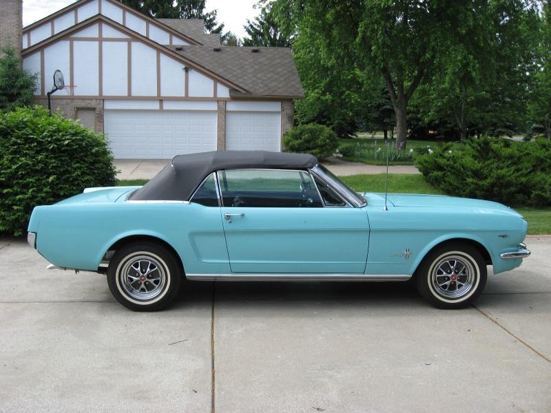 1965 Ford Mustang Convertible Tropical Turquoise for Sale
</span>