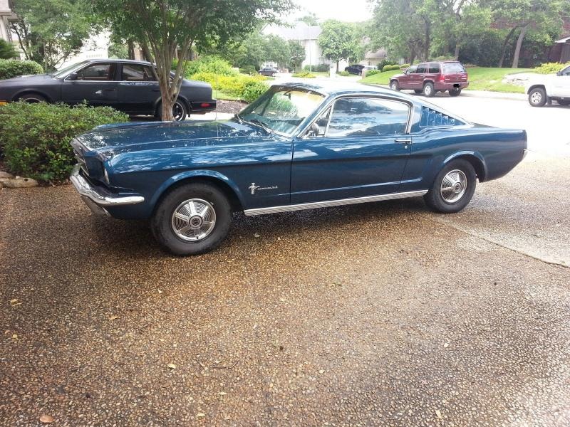 1965 Ford Mustang Fastback Caspian Blue for Sale
</span>