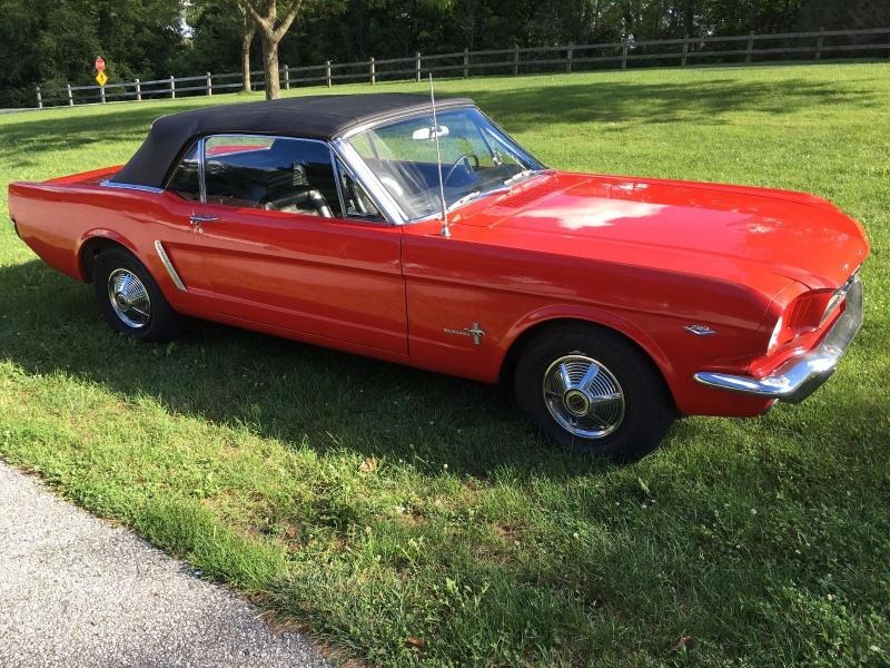 1965 Ford Mustang Red 289 Convertible for Sale
</span>