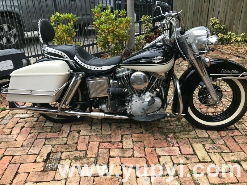 1965 HD Panhead Electra-Glide FLH for Sale
</span>