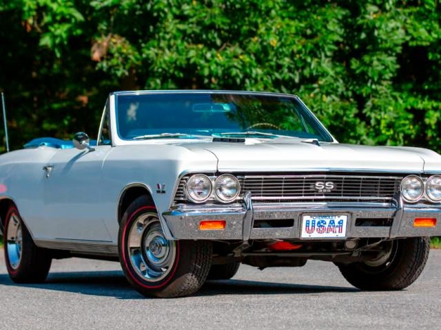 1966 Chevrolet Chevelle SS Convertible EJ-suffix 396/360 HP V-8 engine for Sale
</span>