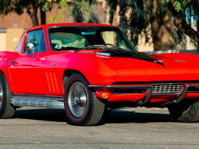 1966 Chevrolet Corvette Coupe 327/350 HP engine Roman Red for Sale
</span>