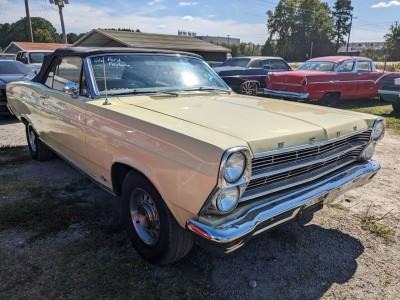 1966 Ford Fairlane 500 Yellow Convertible for Sale