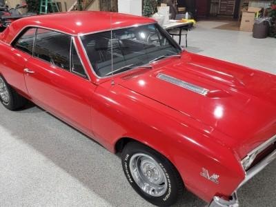 1967 Chevrolet Chevelle Red Manual for Sale