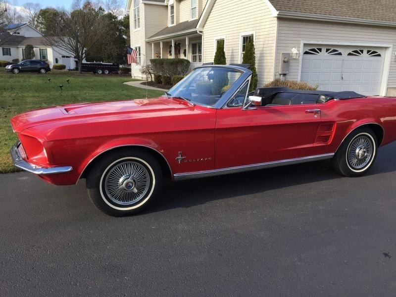 1967 Ford Mustang Convertible Automatic Red for Sale
</span>