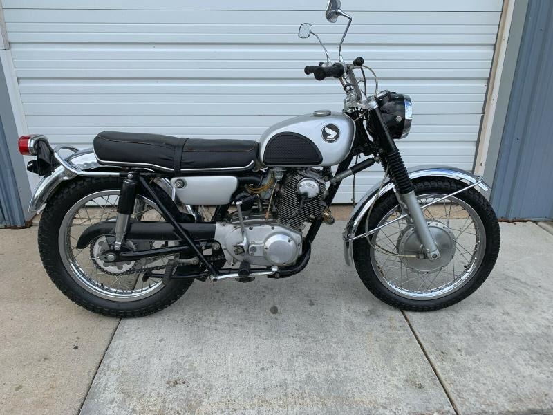 1967 Honda CL 1967 Honda CL77 305 Scrambler Motorcycle for Sale
</span>