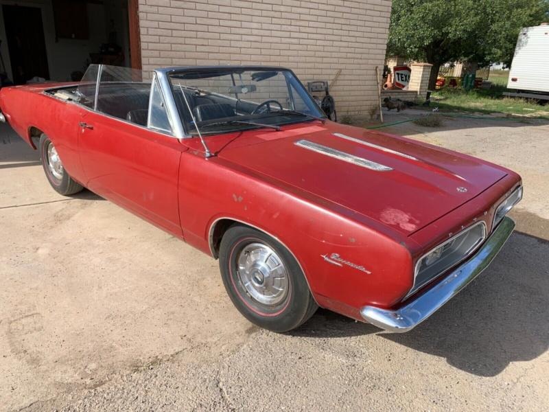 1967 Plymouth Barracuda 1967 BARRACUDA CONVERTIBLE ORIGINAL for Sale
</span>